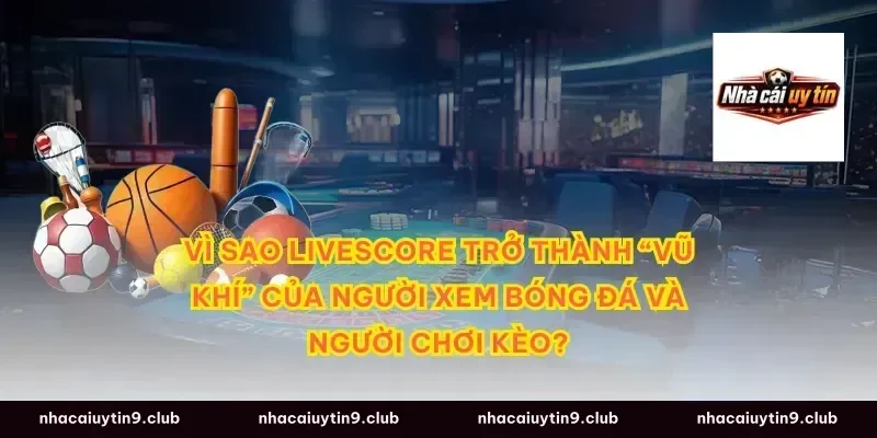 Vì sao livescore trở thành “vũ khí” của người xem bóng đá và người chơi kèo?