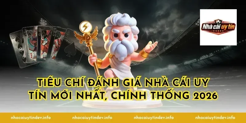 Tiêu chí đánh giá nhà cái uy tín mới nhất, chính thống 2026