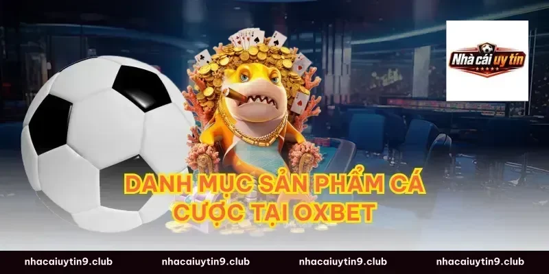 Danh mục sản phẩm cá cược tại Oxbet