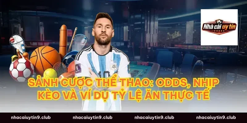 Sảnh cược thể thao: odds, nhịp kèo và ví dụ tỷ lệ ăn thực tế