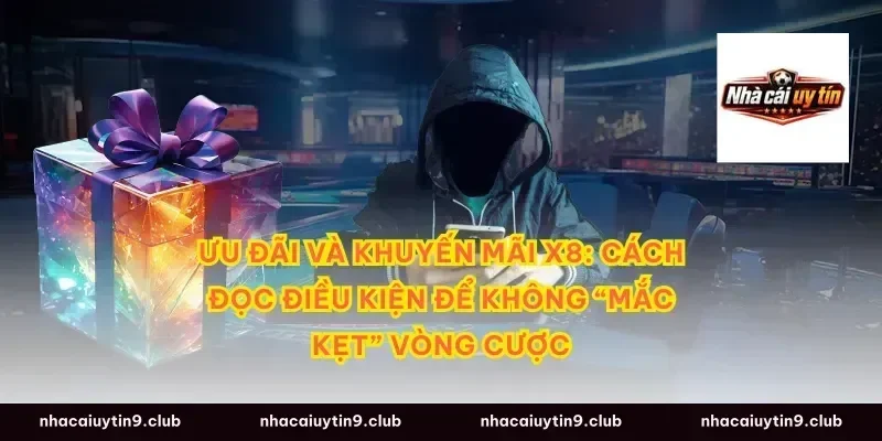 Ưu đãi và khuyến mãi X8: Cách đọc điều kiện để không “mắc kẹt” vòng cược