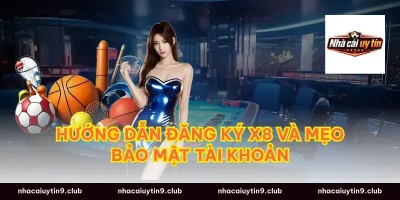 Hướng dẫn đăng ký X8 và mẹo bảo mật tài khoản